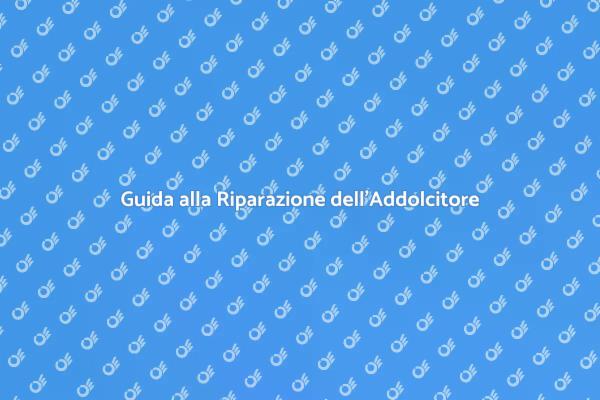 Come Riparare un Addolcitore d'Acqua