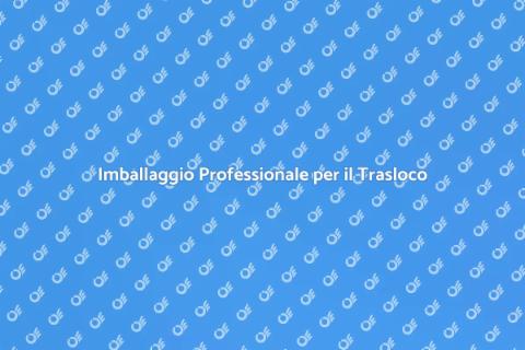 Servizio di Imballaggio Professionale