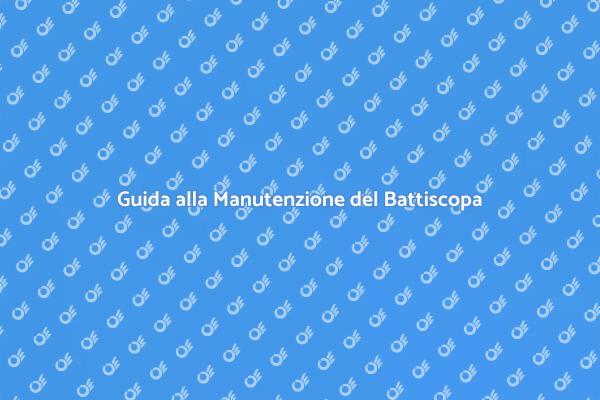 Manutenzione Essenziale per Battiscopa