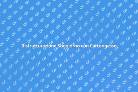 Parete in Cartongesso per Soggiorno