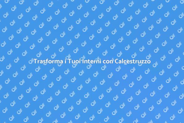 Calcestruzzo: Pavimenti che Stupiscono