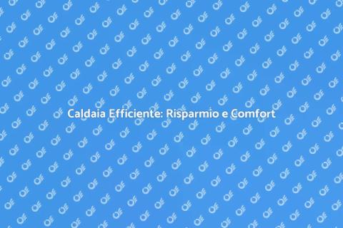 Sostituzione Caldaia: Efficienza Energetica