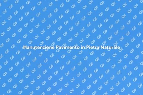 Riparare Pavimento in Pietra Naturale