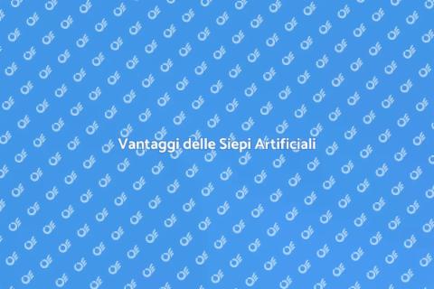 Siepe Artificiale per Delimitare Spazi