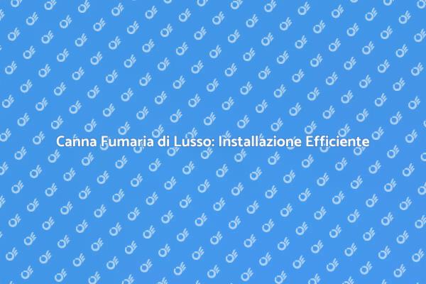 Canna Fumaria: Arte e Funzionalità