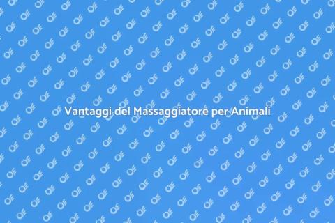 Massaggiatore per Animali Pelosi