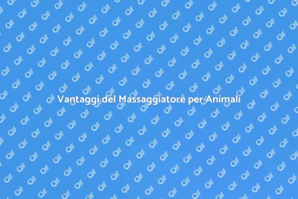 Il Rilassamento per i Tuoi Animali