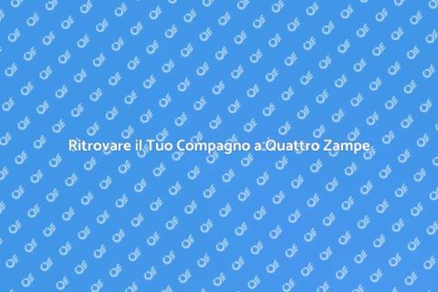 Servizio di Ricerca Animali Smarriti