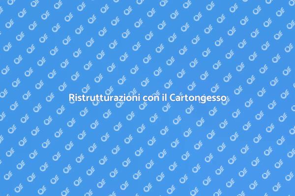 Cartongesso: la Soluzione per la Tua Casa