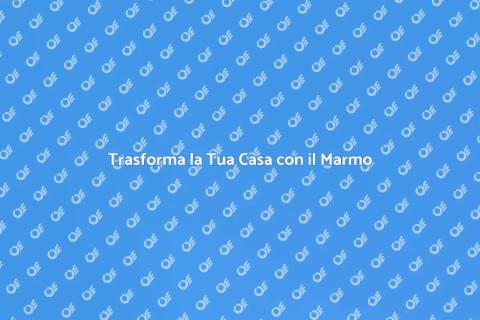 Rinnova il Pavimento in Marmo Bianco
