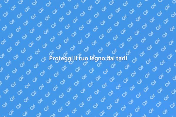 Tarli in legno: come disinfestare