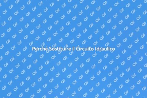 Sostituzione Circuito Idraulico Essenziale