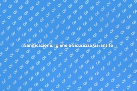 Servizio di Sanificazione Efficace