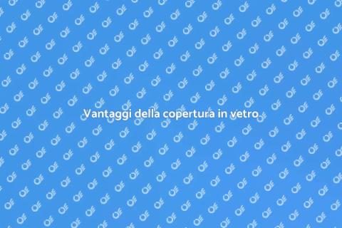 Copertura per terrazzi in vetro