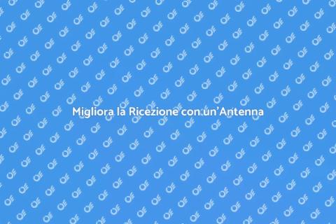 Installazione Antenna per Segnali Deboli