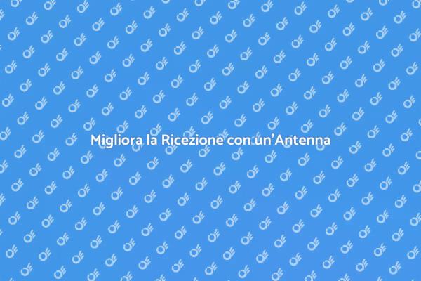 Come Installare un'Antenna per Segnali Deboli