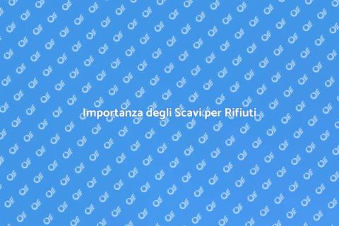 Scavi per Sistemi di Smaltimento