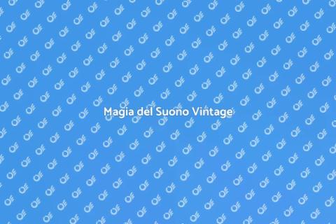 Altoparlanti Vintage per Vinili