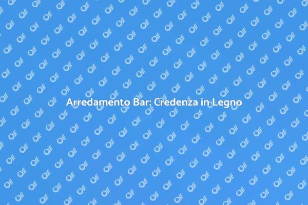 Credenza in Legno: Stile e Funzionalità