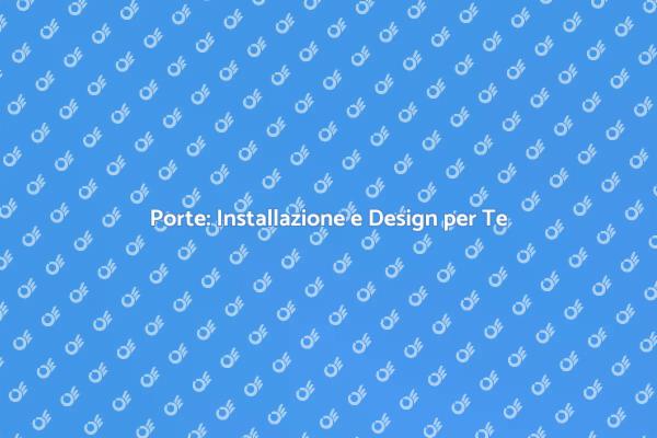 Scopri come installare porte perfette