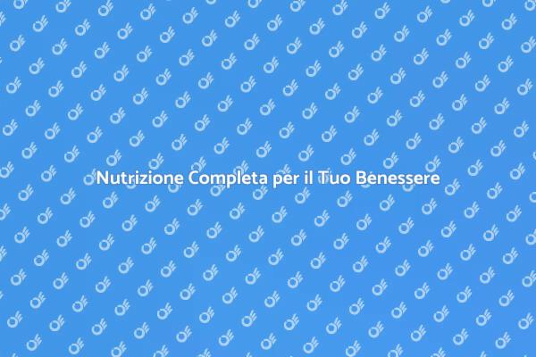 Il Tuo Piano Nutrizionale Ideale