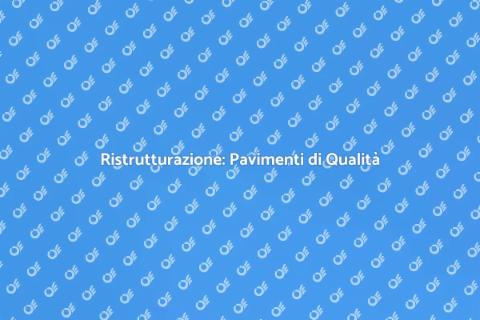 Installare Pavimentazione di Qualità