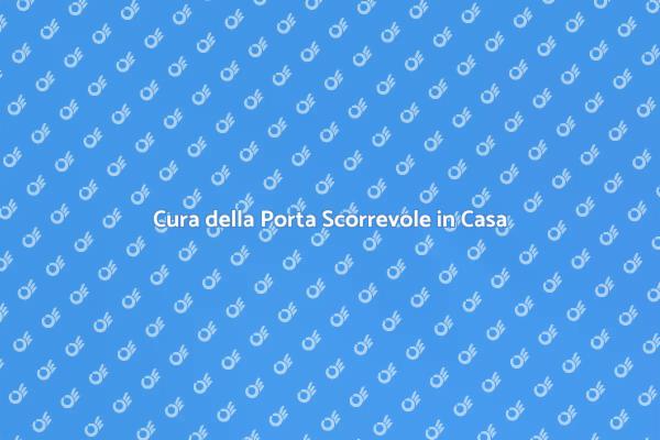 Manutenzione per Porte Scorrevoli Efficace