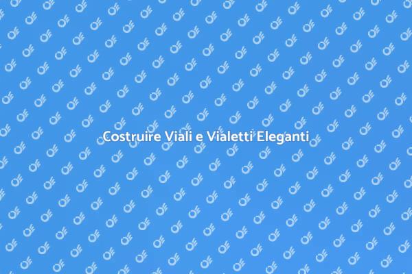Trasforma il Tuo Giardino con Pavimentazioni