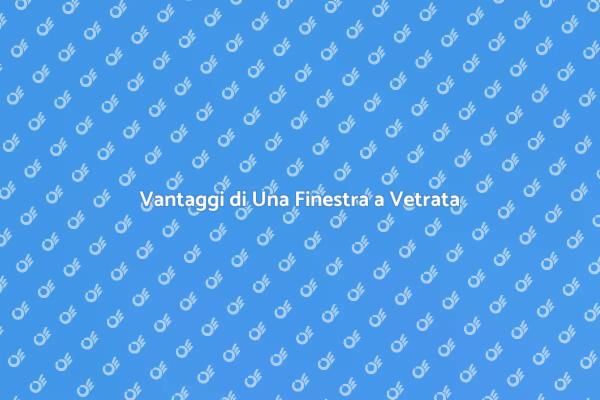 Finestra a Vetrata: Un Tocco di Eleganza