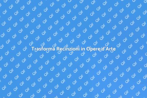 Ridipingere Recinzioni con Gusto