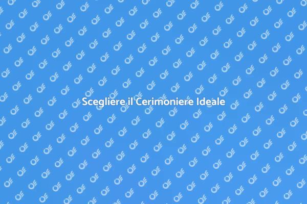Cerimoniere: Chiave per Successo Eventi