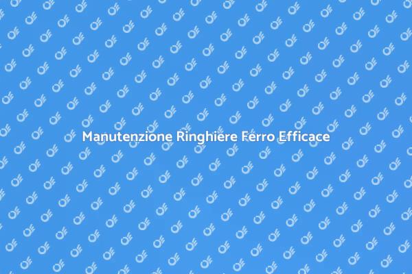 Come Proteggere le Ringhiere in Ferro