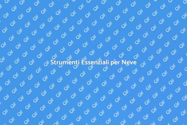 Attrezzatura Invernale per Neve
