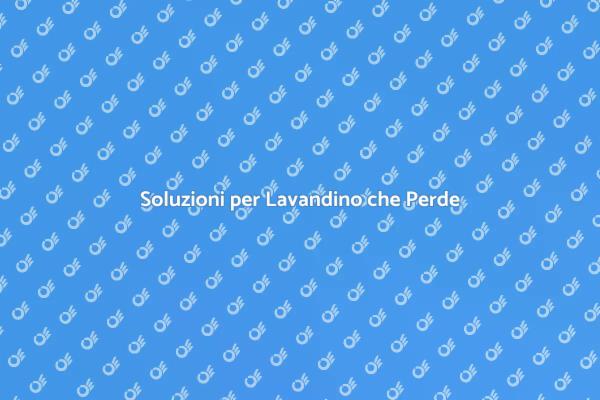 Come Riparare un Lavandino che Perde