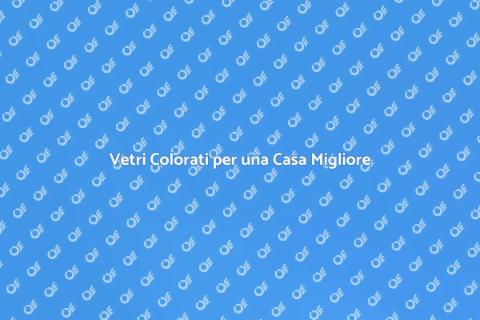 Colorazione Professionale Vetri Finestre