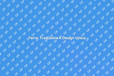 Creazione Ferro: Arte e Innovazione