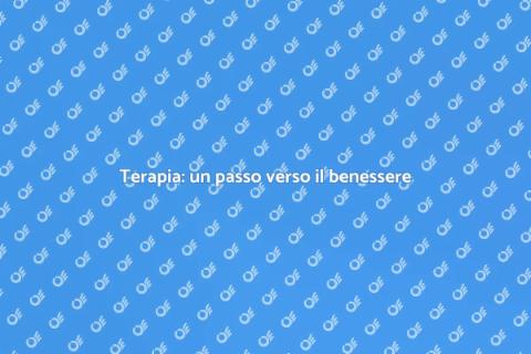 Terapia: il viaggio verso il benessere