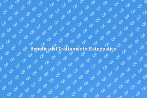 Trattamento Osteopatico per il Benessere