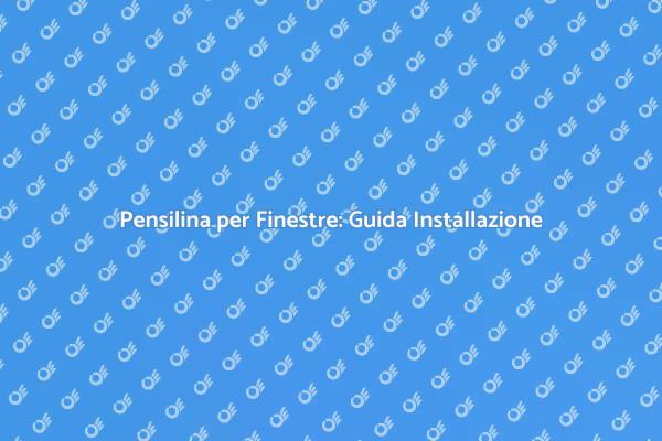 Come Installare una Pensilina Elegante