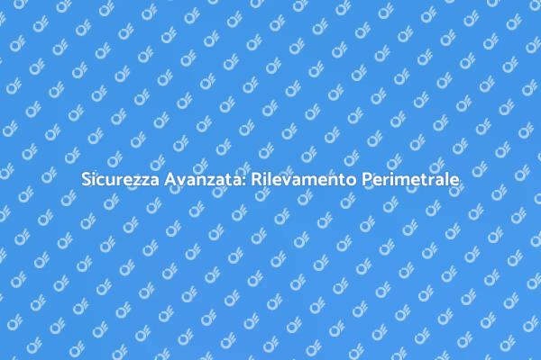 Rilevamento Perimetrale: La Tua Sicurezza