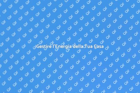 Sistema di Gestione Energetica Casa
