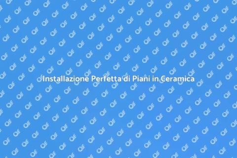 Piano da Lavoro in Ceramica