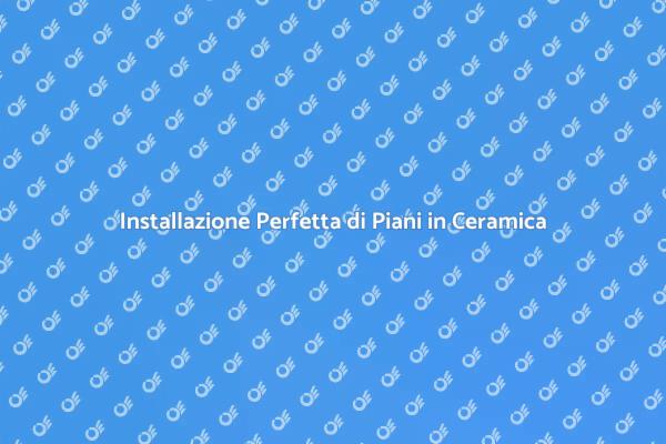 Ristruttura la tua Cucina con Ceramica