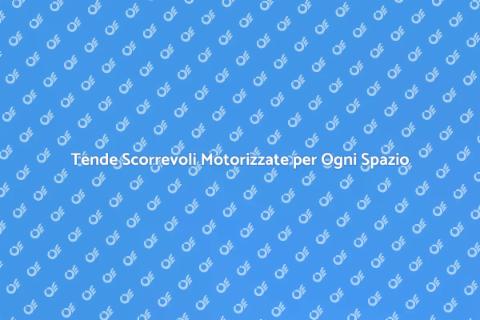 Tenda a Pannelli Scorrevoli Motorizzati