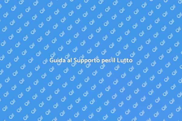 Supporto Psicologico per il Lutto
