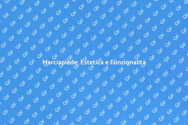 Marciapiede: Fondamenti e Benefici