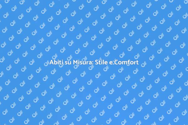 L'Arte dell'Abito su Misura