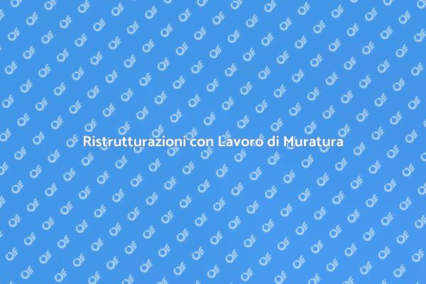 La Muratura per Spazi Unici e Funzionali
