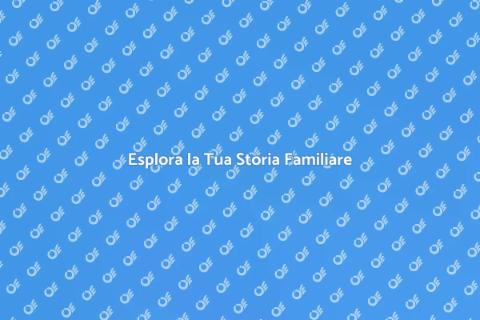Scopri le Tue Radici con Genealogia