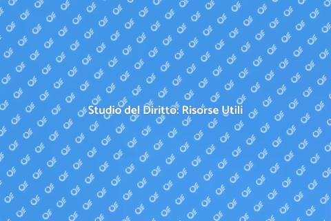 Guida Completa allo Studio del Diritto